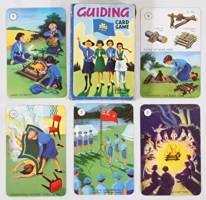 Schooldays: 1950s, game, packaging, schooldays, guiding