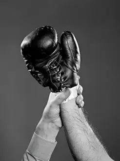 Gloved: 1950s Gloved Hand Of Winner Of