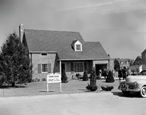 Starter: 1950s Model Home With Sign Of