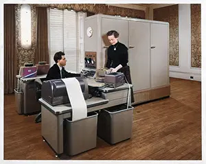 Bins: 1950S OFFICE COMPUTER