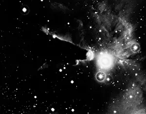 Cloudiness: 1950s Outer Space Shot Of Cloudiness