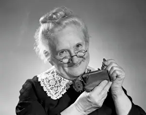 Planner: 1950s Portrait Of Elderly Granny
