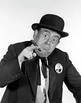 1950s Portrait Man In Old-Time