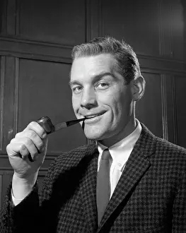 1950s Portrait Of Man In Tweed
