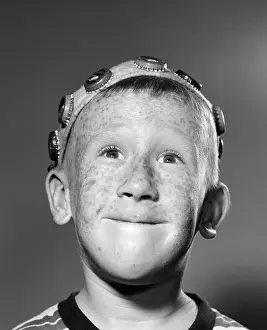 Freckle: 1950s Portrait Of Smiling Freckled