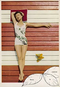 Sunbathe: 1950s sunbathing
