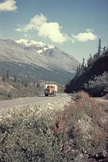 Egx001: 1950s Truck On Remote Single Lane