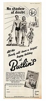Butlin: 1951 Butlin's advert