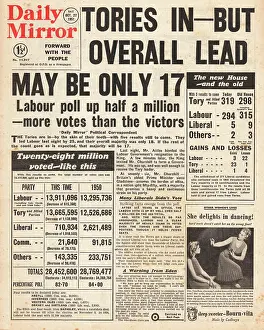 Walthamstow: 1951 Daily Mirror General Election