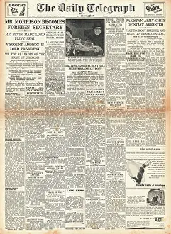 Bevin: 1951 Daily Telegraph Herbert Morrison