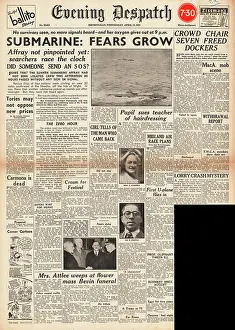 Amphion: 1951 Evening Despatch HMS Affray disaster
