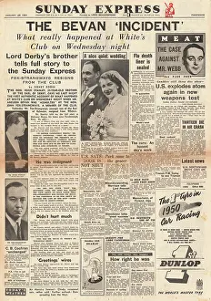 Ebbw: 1951 Sunday Express Aneurin Bevan altercation