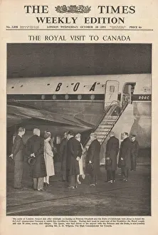 Stratocruiser: 1951 Times Weekly Royal visit to Canada