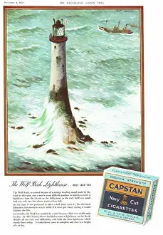 Capstan: 1951 UK advert Capstan cigarettes