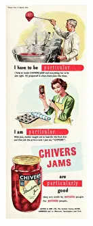 Jellies: 1951 UK advert Chivers jams