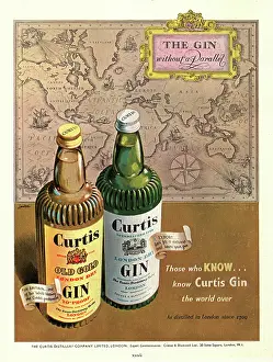 Distilled: 1951 UK advert Curtis Gin