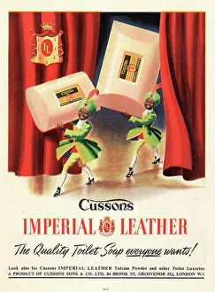 Soaps: 1951 UK advert Imperial Leather