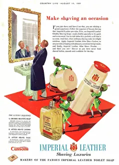Soaps: 1951 UK advert Imperial Leather