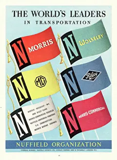 Nuffield: 1951 UK advert Nuffield Orginization