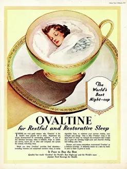 Malt: 1951 UK advert Ovaltine