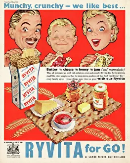 Garratt: 1951 UK advert Ryvita