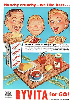 Garratt: 1951 UK advert Ryvita