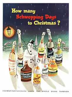 Schweppe: 1951 UK advert Schweppes drinks