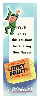 Wrigleys: 1951 UK advert Wrigleys chewing gum