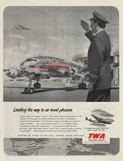 Stratoliner: 1951 U.S. Magazine TWA Advert