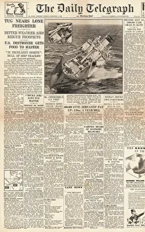 Turmoil: 1952 Daily Telegraph Sinking of Flying Enterprise