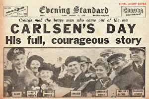 Carlsen: 1952 Evening Standard Sinking of Flying Enterprise