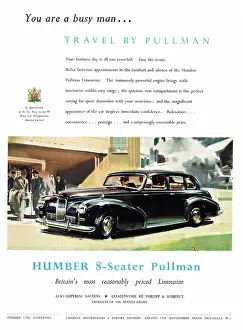 Pullman: 1952 magazine ad Humber Pullman