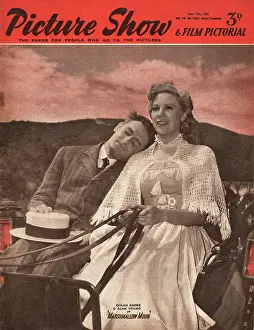 Dinah: 1952 Picture Show Dinah Shore and Alan Young