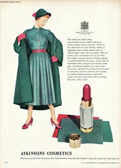 Preperations: 1952 UK advert Atkinsons cosmetics