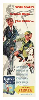Porridge: 1952 UK advert Scott's Oats