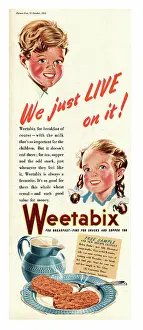 Latimer: 1952 UK advert Weetabix