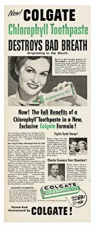Colgate: 1952 U.S. Magazine Colgate Toothpaste Ad
