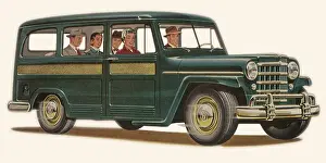 Luxe: 1952 Willys-Overland Station Wagon De Luxe