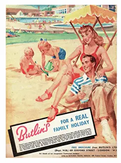 Butlin: 1953 Butlin's advert