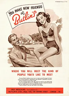 Butlin: 1953 Butlin's advert
