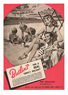 Butlin: 1953 Butlin's advert