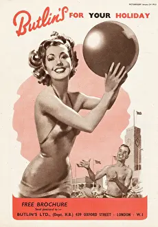 Butlin: 1953 Butlin's advert