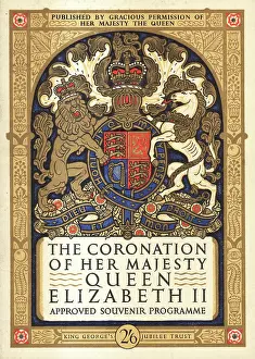 Scone: 1953 Coronation Souvenir programme
