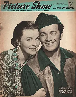 Lajos: 1953 Picture Show Cornel Wilde and Constance Smith