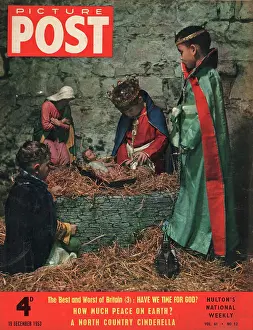 Myrrh: 1953 Picture Post Nativity scene