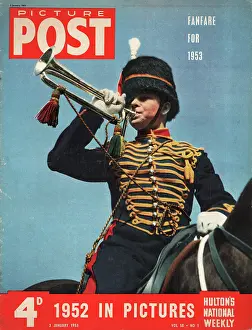Bugler: 1953 Picture Post Royal Artillery bugler