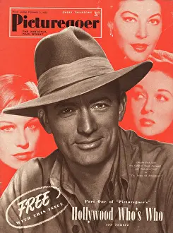 Hayward: 1953 Picturegoer actor Gregory Peck