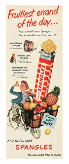 Boiled: 1953 UK advert Spangles sweets