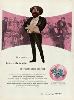 Gillette: 1953 U.S. Magazine Gillette Advert