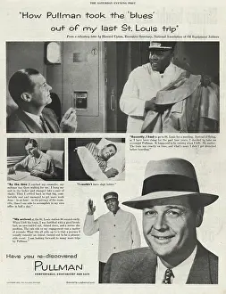 Pullman: 1953 U.S. Magazine Pullman Train Advert